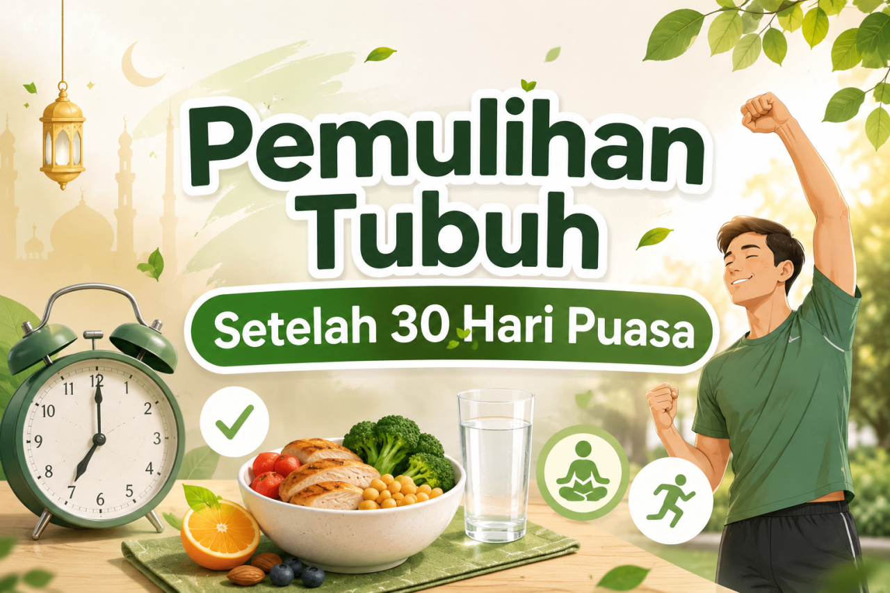 Pemulihan Tubuh Setelah 30 Hari Puasa: Biar Tubuh Kembali Fit dan Berenergi